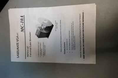 USED LABEL MATE MC-10A