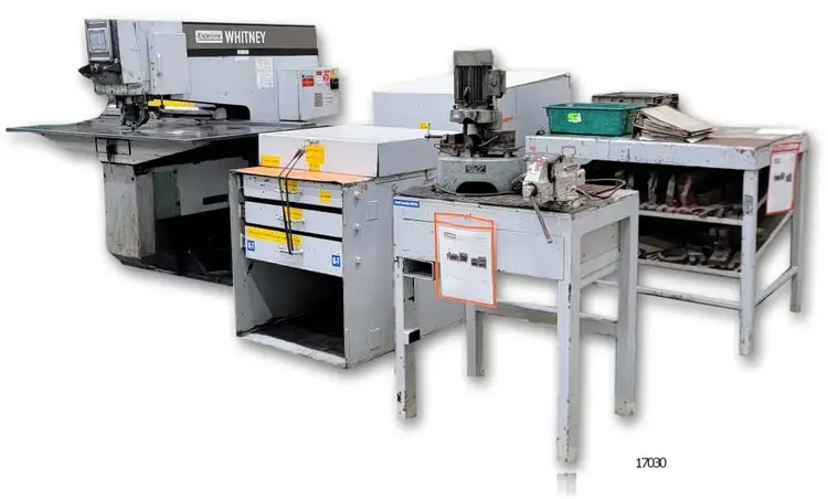 Used 1988 WA WHITNEY 1524 Single Station Punches Minnesota US | SOMINN MACHINERY SALES #351162