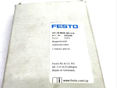 New | in-Stock Festo 163191 Solenoid Valves Michigan US | Maverick Industrial Sales #1518216