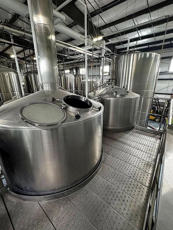 Used 2015 PROSPERO SK 30 BBL PRODUCTION BREWHOUSE Brewing Equipment Oregon US | Ager Tank & Equipment Co. #1365431