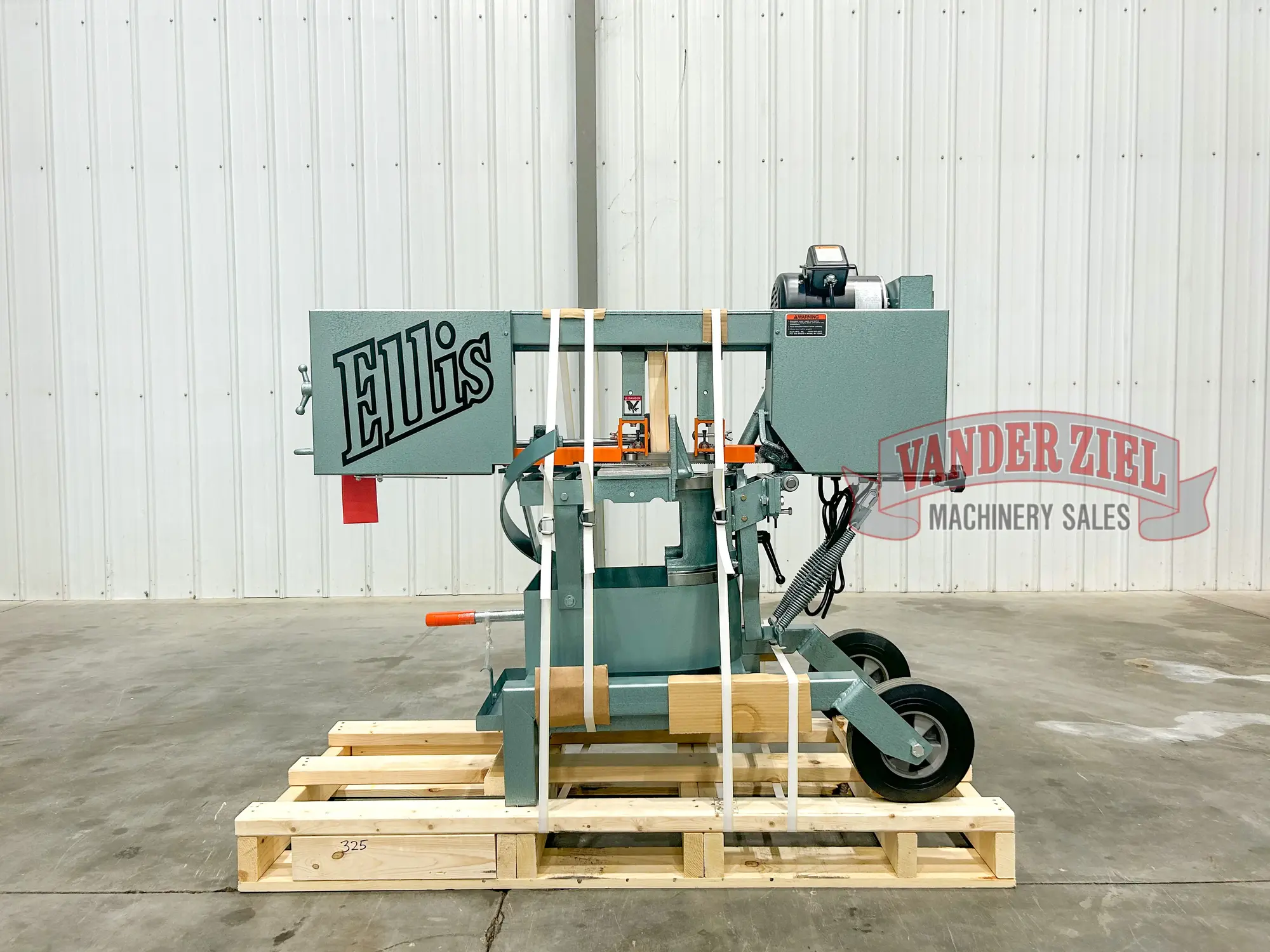 New | in-Stock ELLIS 1600 Horizontal Band Saws Michigan US | Vander Ziel Machinery Sales #480055