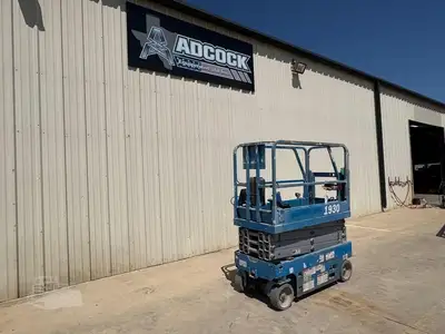 Used 2019 GENIE GS1930 Scissor Lifters Texas US | Adcock Equipment USA #1519434