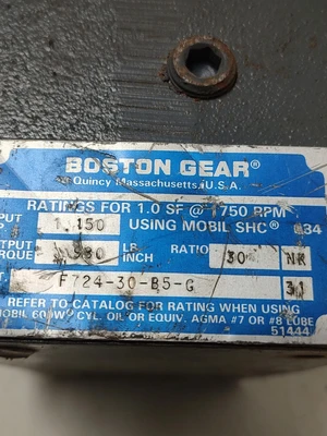 NEW Boston Gear F72430B5G