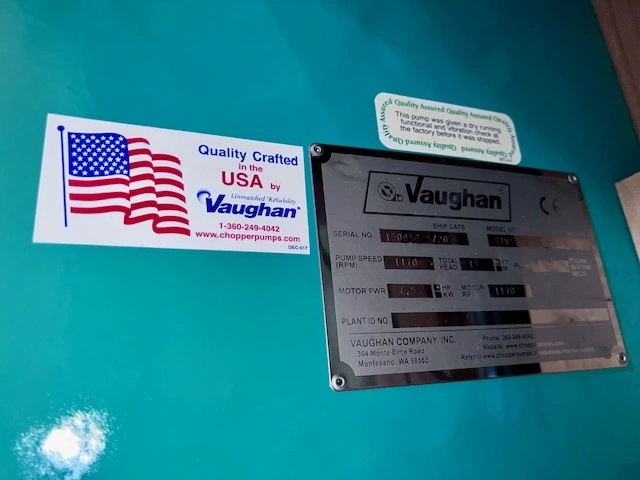 Used Vaughan STV4S Processing (misc) Minnesota US | Peak Machinery, Inc. #284897