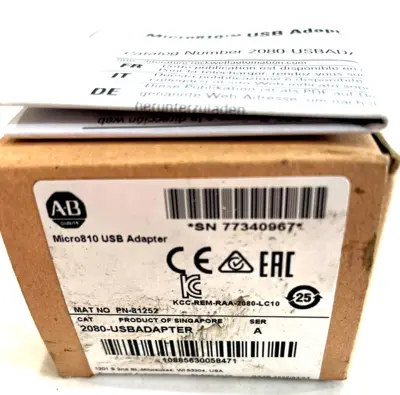 A / B 2080-USBADAPTER INTERFACE MODULE SERIES A 2080USBADAPTER NEW, SURPLUS
