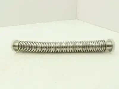 Kurt J. Lesker 1"ID Hydraulically Formed Bellows 0.08" Wall Flanged NW 25 ISO-QF