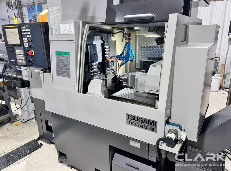 2022 TSUGAMI B0325-III Swiss Screw Machines | Clark Machinery Sales, LLC