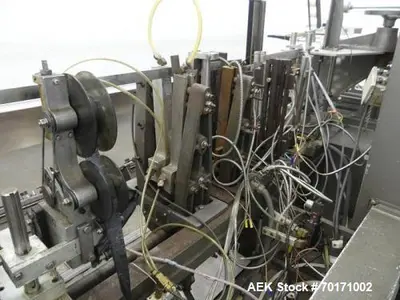 Used Ames MFG Bartelt IM10-11 Pouching Machine – Stand-Up Delta Bottom Zipper Bag Packaging System
