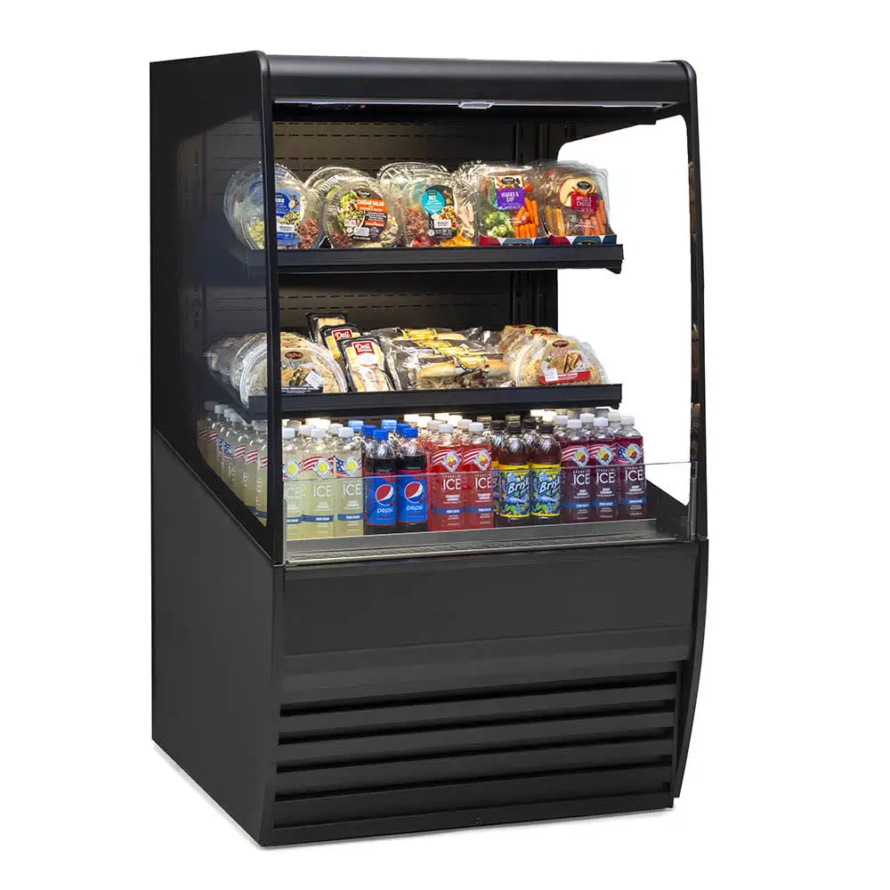 Federal VRSS7260C-SLD 71 1/4" Vision Series Vertical Open Air Cooler W/ (3) Levels, 208-240v
