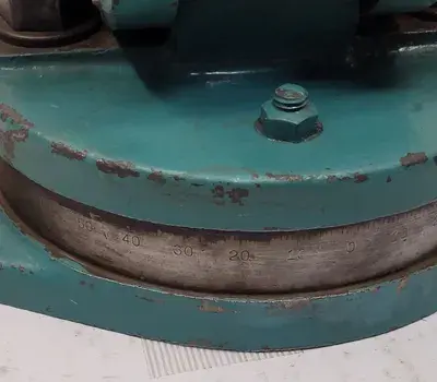 6" VISE ON SWIVEL BASE - 6" WIDE JAWS - APPROX. 16" OVERALL LENGTH