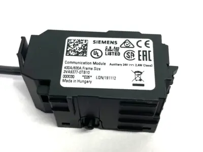 USED SIEMENS SENTRON COMMUNICATION MODULE 400A/600A FRAME SIZE