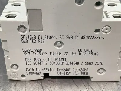 Used SCHNEIDER ELECTRIC 24535 Circuit Breakers Ohio US | HGR 24 #1520824