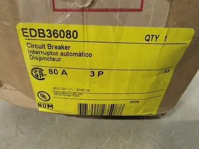 NEW SQUARE D EDB36080