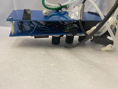 PNEUMATIC ACTUATOR WITH FLOW SWITCH, DIGITAL READOUT, ECOTECH VALVE AND KEY INST