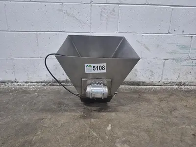 Stainless Steel Hopper with Vibrating Motor