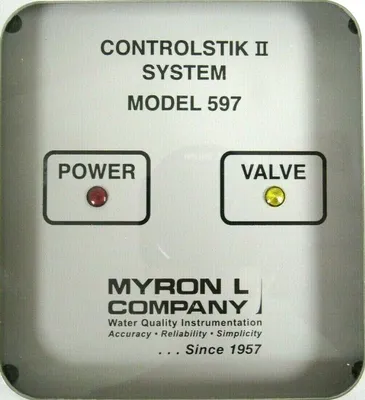 NEW MYRON 597 CONTROLSTIK II RINSE TANK SYSTEM 024-1