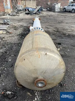 USED Henders 1,096 Sq Ft Henders Heat Exchanger, 316L S/S, 100/50#