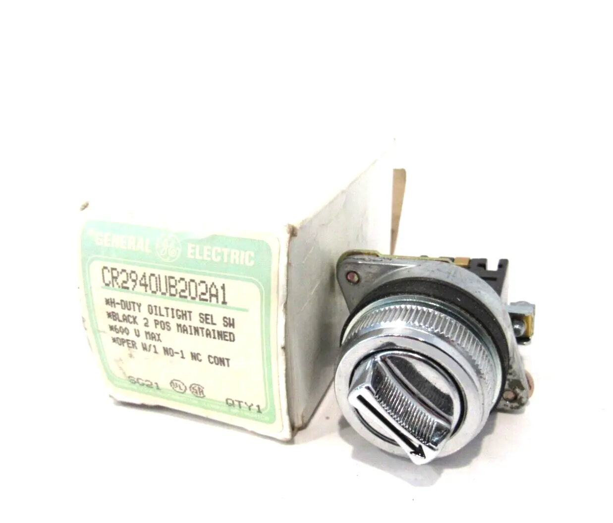 NEW GENERAL ELECTRIC CR2940UB202A1 SELECTOR SWITCH