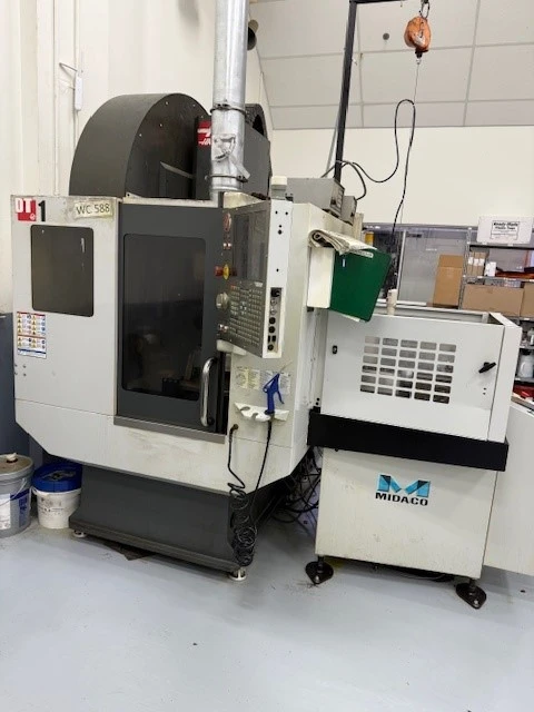 Used 2013 Haas DT-1 w/Midaco Pallet Changer & HRT Rotary Tbls Drilling & Tapping Centers New Jersey US | Machinery Values #452706