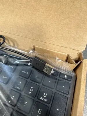 New HP Wired Desktop 320K Keyboard Wired Keyboard L96909-001 (BIN-1.3.4)