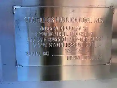 USED STAINLESS FABRICATION INC. NA
