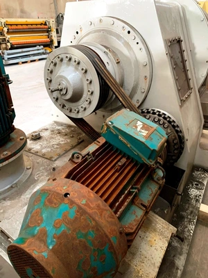 Krauss-Maffei SZ 92 2-stage pusher centrifuge, 316SS.