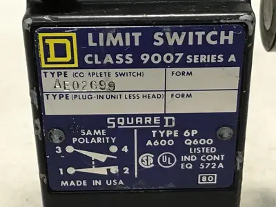 USED SQUARE D 9007-AEQ2699