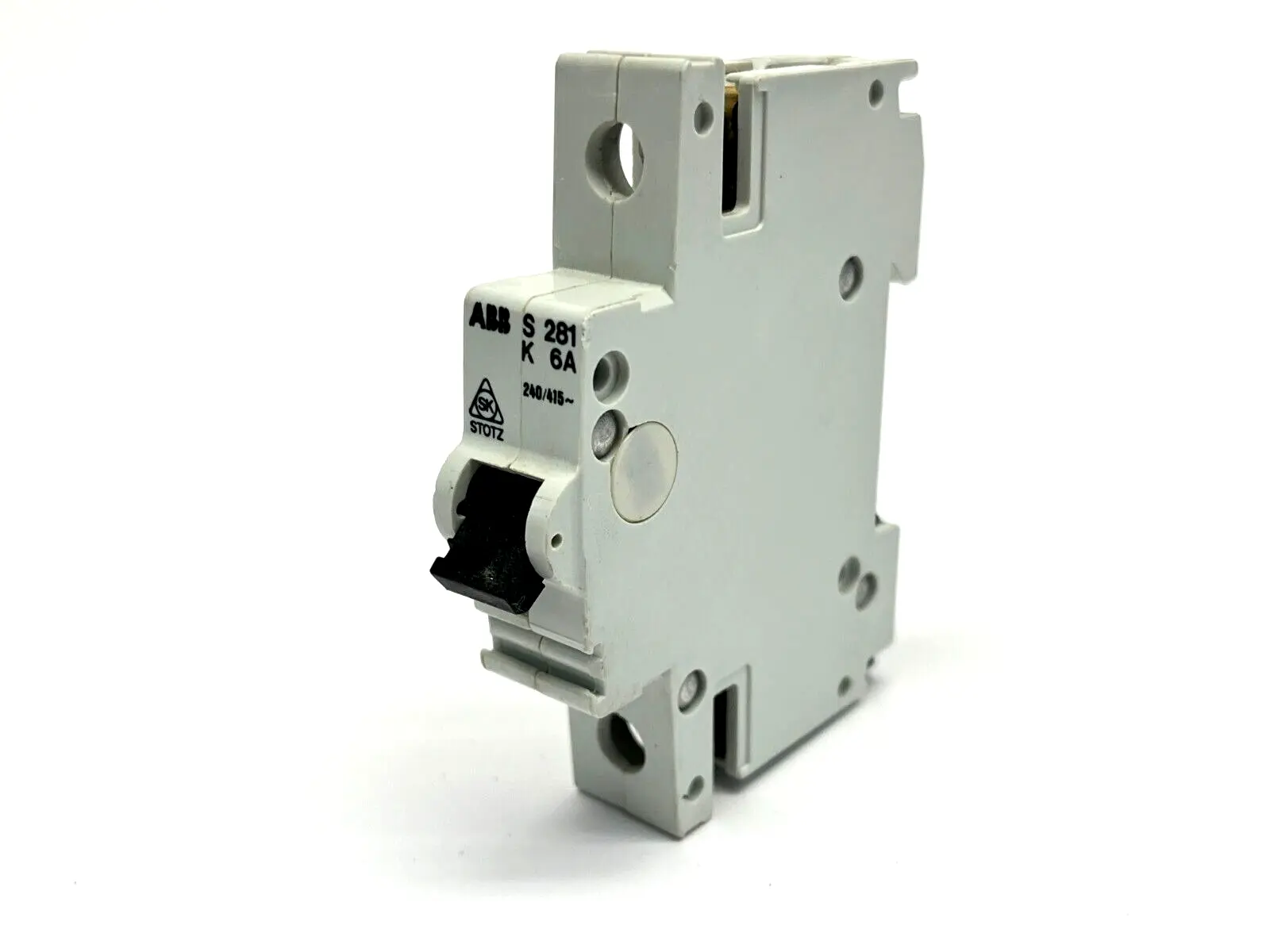 S281 K6A | ABB  Circuit Breaker 1-Pole 6A 240/415V - Used