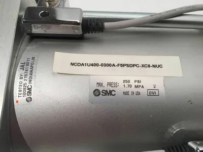 New | in-Stock SMC NCDA1U400-0300A-XC8 Pneumatic Cylinders Michigan US | Maverick Industrial Sales #1493833