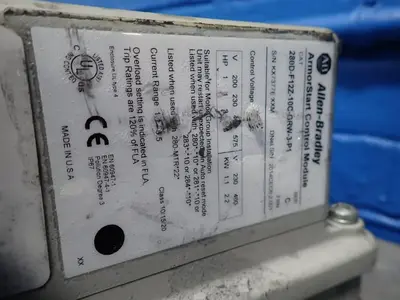 USED ALLENBRADLEY 280DF12710CGRW3P1