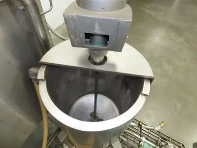 Full Jacket Steam Kettle 15 Gallon Lightnin Mixing Tank Additive Pump Flow Meter