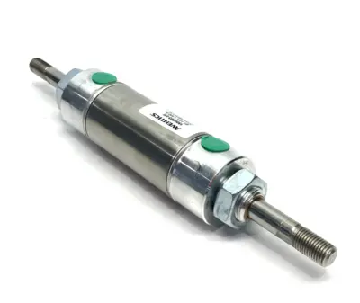 Used Aventics Round Body, Dbl-End Rod, Dbl-Act Cylinder 1-1/2" x 1-1/2" Pneumatic Cylinders Michigan US | Maverick Industrial Sales #1398445