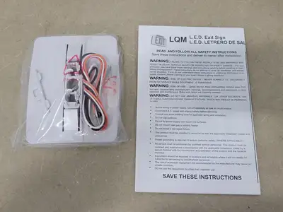 NEW LITHONIA LIGHTING LQM S W 3 G 120/277 M6
