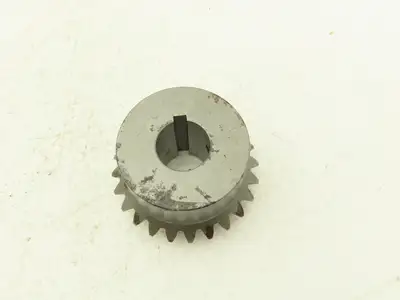 Boston Gear HLK105YA Miter Gear 24T 8-Pitch 20° 1" Plain Bore 1/4" Keyway