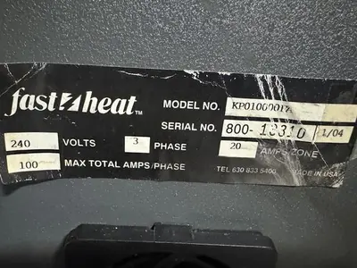 USED FAST HEAT 12-ZONE HOT RUNNER CONTROLLER