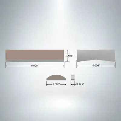 CLEVELAND PUNCH & DIE P20B0053 Shear Blades | Punch Press and Shear (2)