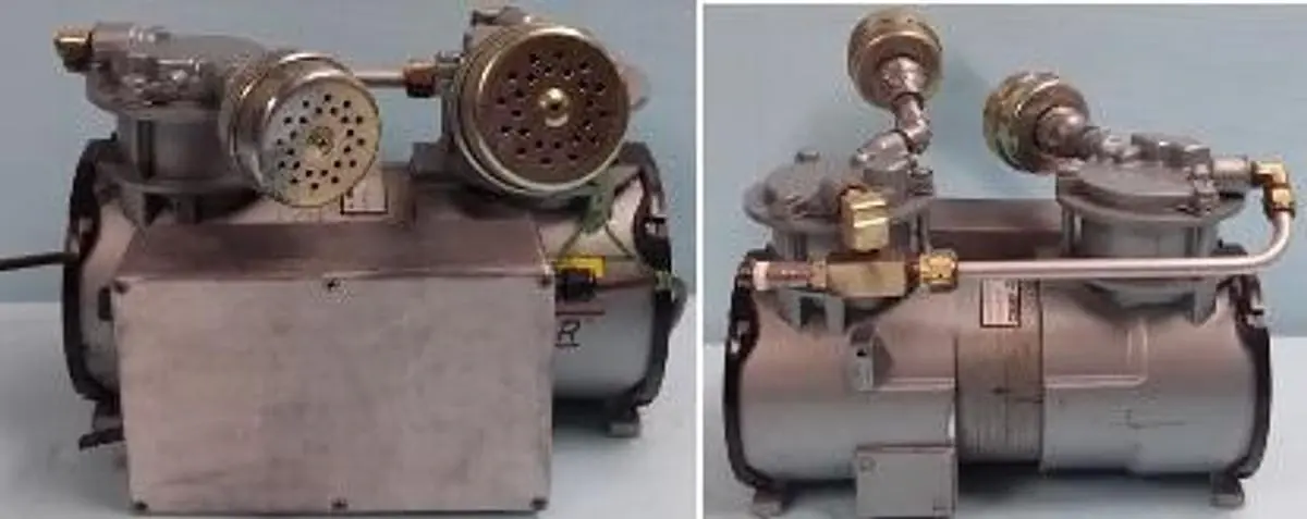 USED GAST 12286-115-R168 WITH SPEED CONTROL.