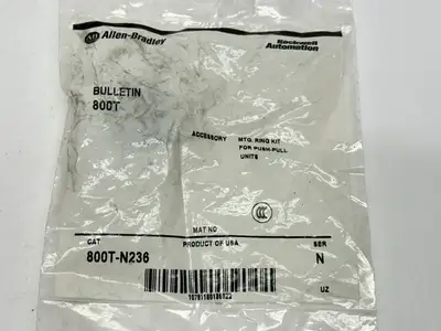 800T-N236 | Allen Bradley  Mounting Ring Kit For Push-Pull Units - New