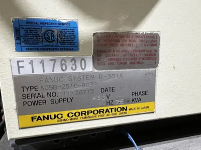 USED 2009 FANUC R-2000iB/210F + R-30iA