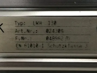 USED NOVOTECHNIK LWH130