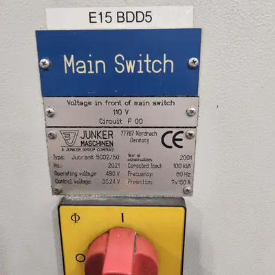 USED 2011 JUNKER JUCRANK 5000/50