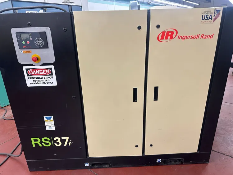 Used 2021 INGERSOLL RAND RS37I-A125 Rotary Screw & Sliding Vane Air Compressors Arizona US | Midstate Machinery #1704307