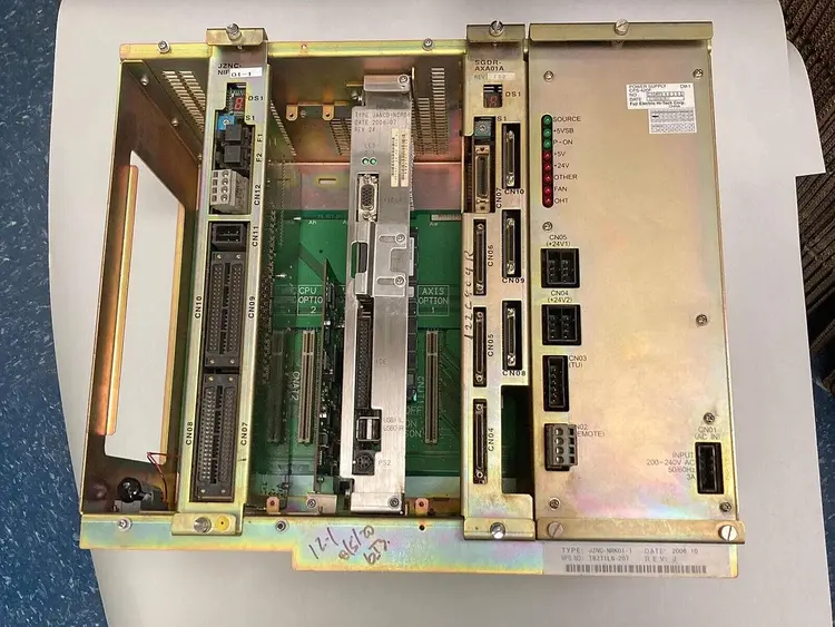 Used YASKAWA JZNC-NRK01-1 PLC Chassis Ohio US | Surplus Asset Holdings #1207139