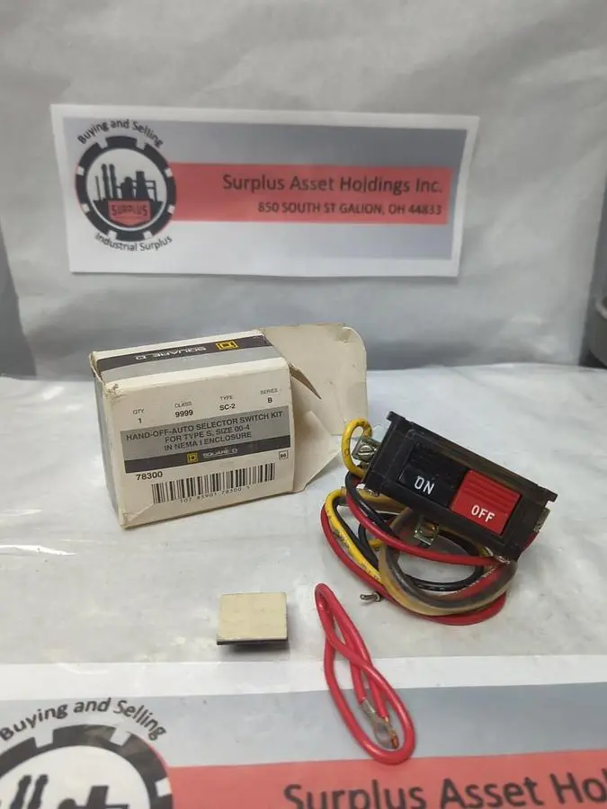 New | in-Stock SQUARE D 78300 Miscellaneous Equipment (Electrical & Power) Ohio US | Surplus Asset Holdings #1238831