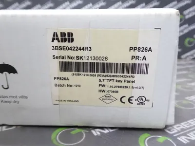 ABB Panel 800 3BSE042244R3 HMI Operator Interface Panel PP826A New NIB