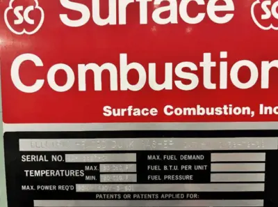 Surface Combustion Washer 36 X 72 X 36