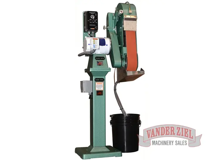 New | in-Stock BURR KING 960-4014 X 60 Belt Grinders Including Sanders Michigan US | Vander Ziel Machinery Sales #1693656