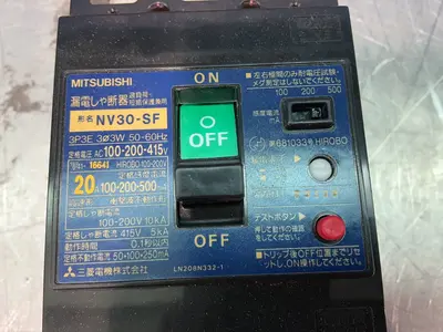Used MITSUBISHI ELECTRIC NV30SF Circuit Breakers Ohio US | HGR 24 #1345455