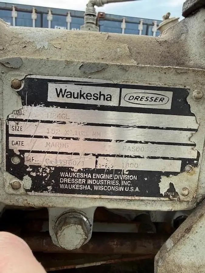 Waukesha H24GL Engine SN C-11960/1