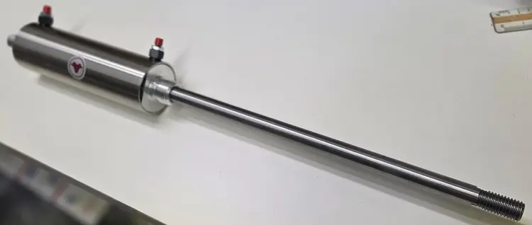 New | in-Stock ALLENAIR PISTORIUS EMN-14 PNEUMATIC MAIN DRIVE CYLINDER - 4.5" STROKE Misc Woodworking Parts | John G Weber Co Inc #344414